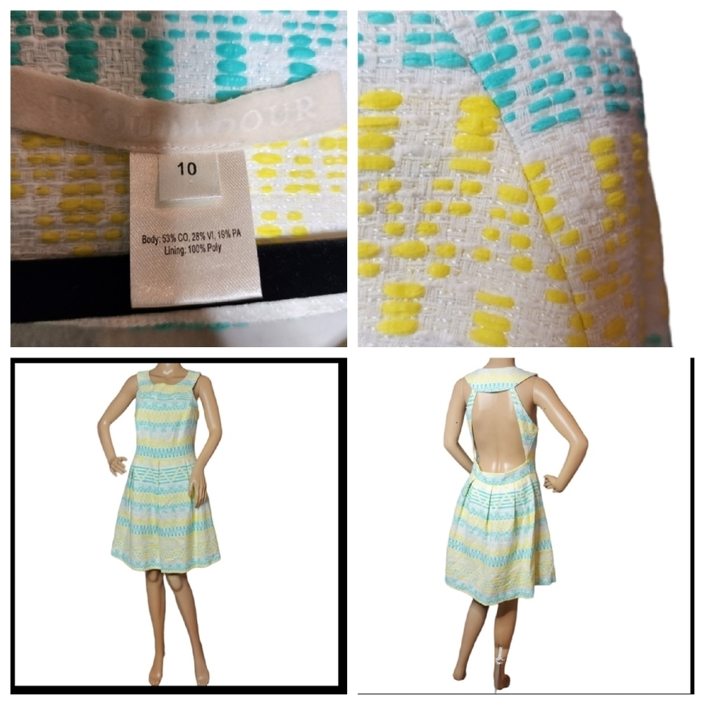 Anthroplogie‎ Troubadour tweed-like dress.